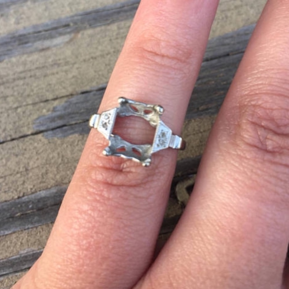 Vintage Ring setting